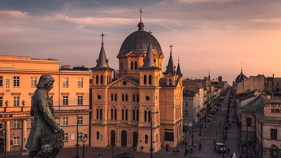 Łódź, Pologne