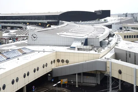 Terminal 1 dell’aeroporto di Vienna — fotografia del 2014